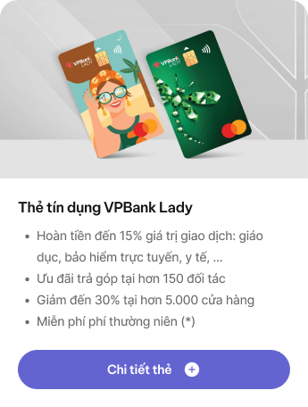 Thẻ tín dụng VPBank Lady