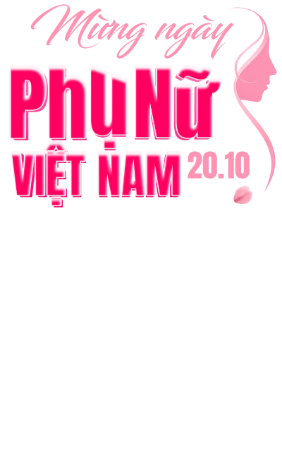 banner mừng ngày Phụ nữ Việt Nam