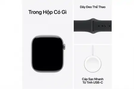 Apple Watch Series 11 GPS 46mm Viền Nhôm Dây Thể Thao 1