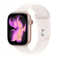Apple Watch Series 11 GPS + Cellular 42mm Viền Nhôm Dây Thể Thao, Đen