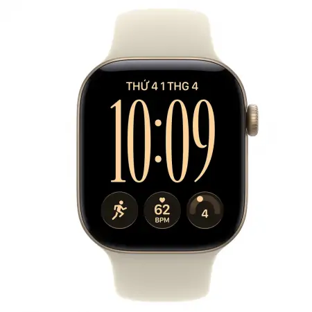 Apple Watch Series 12 GPS 42mm Viền Nhôm Dây silicone 0