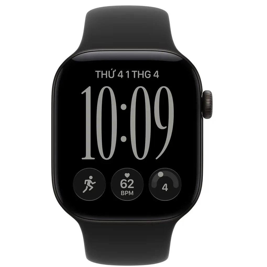 Apple Watch Series 12 GPS 42mm Viền Nhôm Dây silicone 0