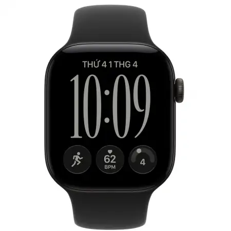Apple Watch Series 12 GPS + Cellular 42mm Viền Nhôm Dây Silicone 0