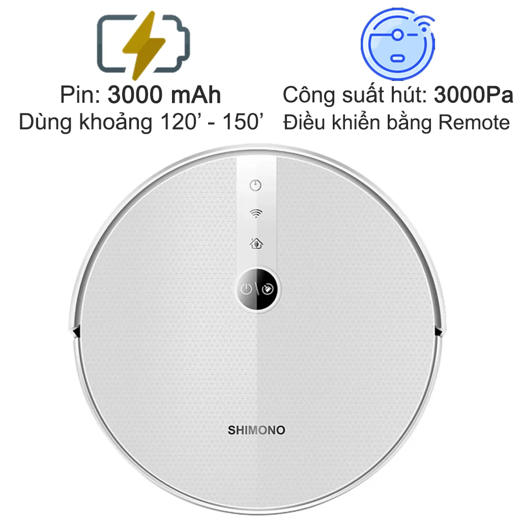 Robot Hút Bụi Shimono RS38B 28W