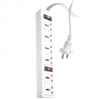 Ổ CẮM DQ-003A-04-2M (6 LỖ 3 CHẤU)