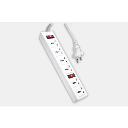 Ổ CẮM DQ-003A-04-2M (6 LỖ 3 CHẤU) 1