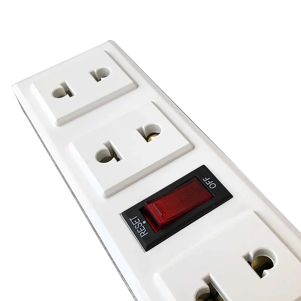 Ổ CẮM ĐQ 001A-01-2M (6 LỖ 2 CHẤU) 4