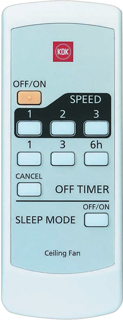 Quạt trần KDK M56PR 9