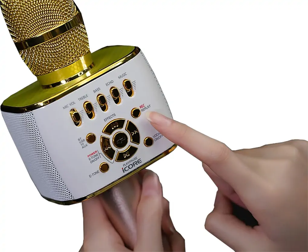 Micro Không Dây Icore Kèm Loa IC-M99 (Sản phẩm trưng bày)