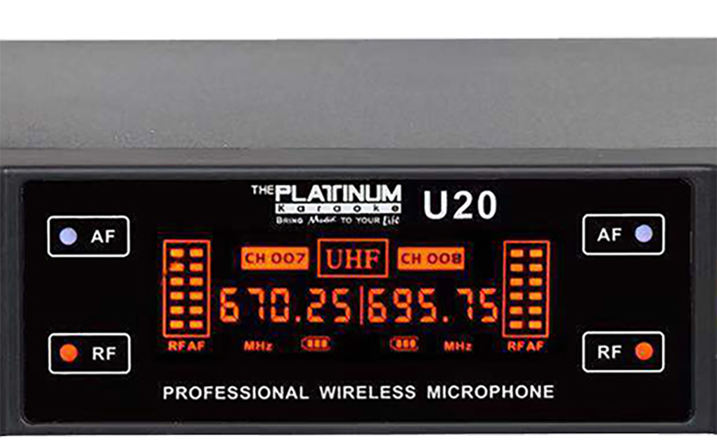 Bộ Micro Không Dây Platinum U20 1