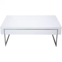 Bàn Coffee LONA YC-17407 1.1M Trắng