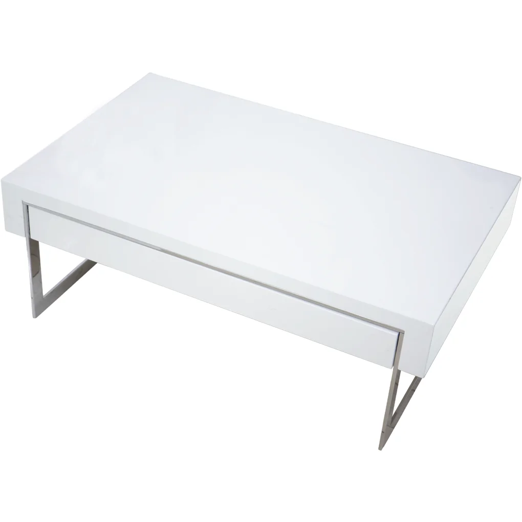 Bàn Coffee LONA YC-17407 1.1M Trắng 2