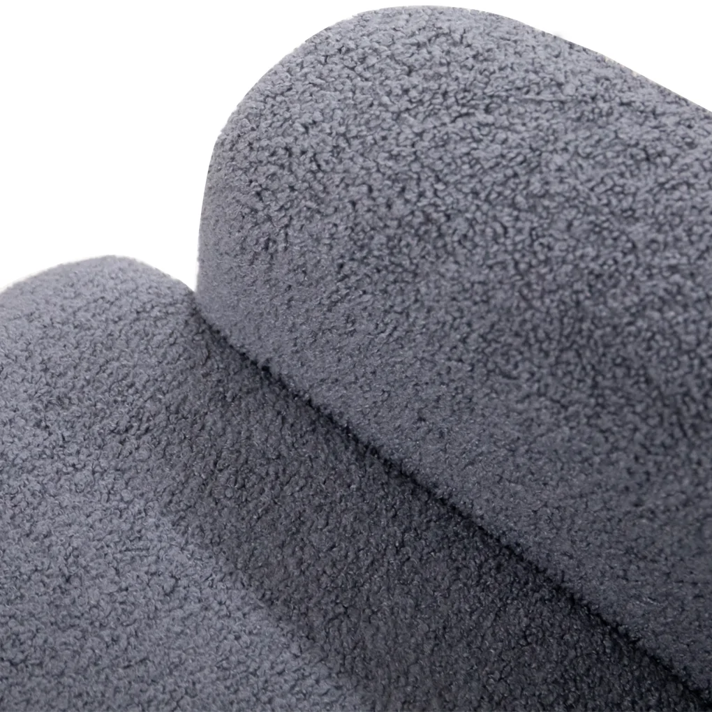 Ghế Thư Giãn + Đôn CX6255 Xám 6