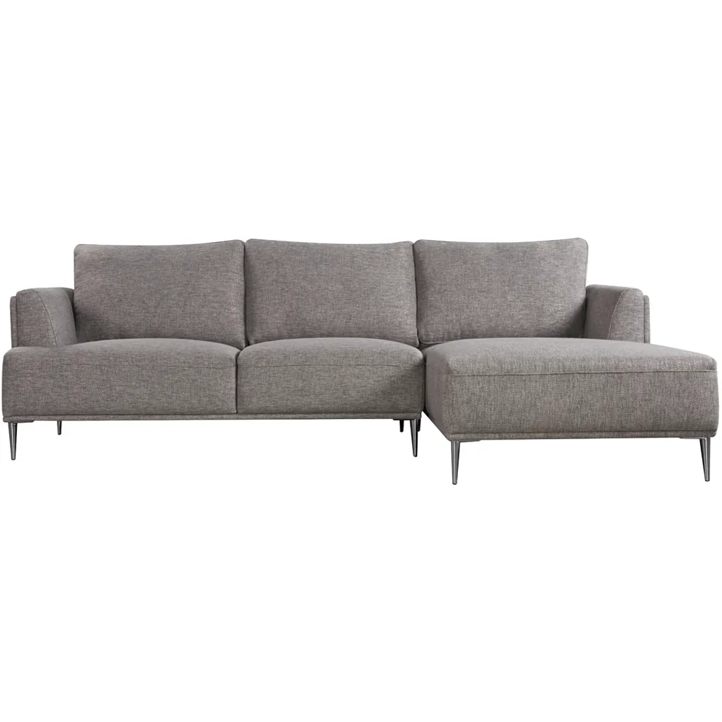 Sofa L (Góc Phải) Lion F1191 Xám Nhạt