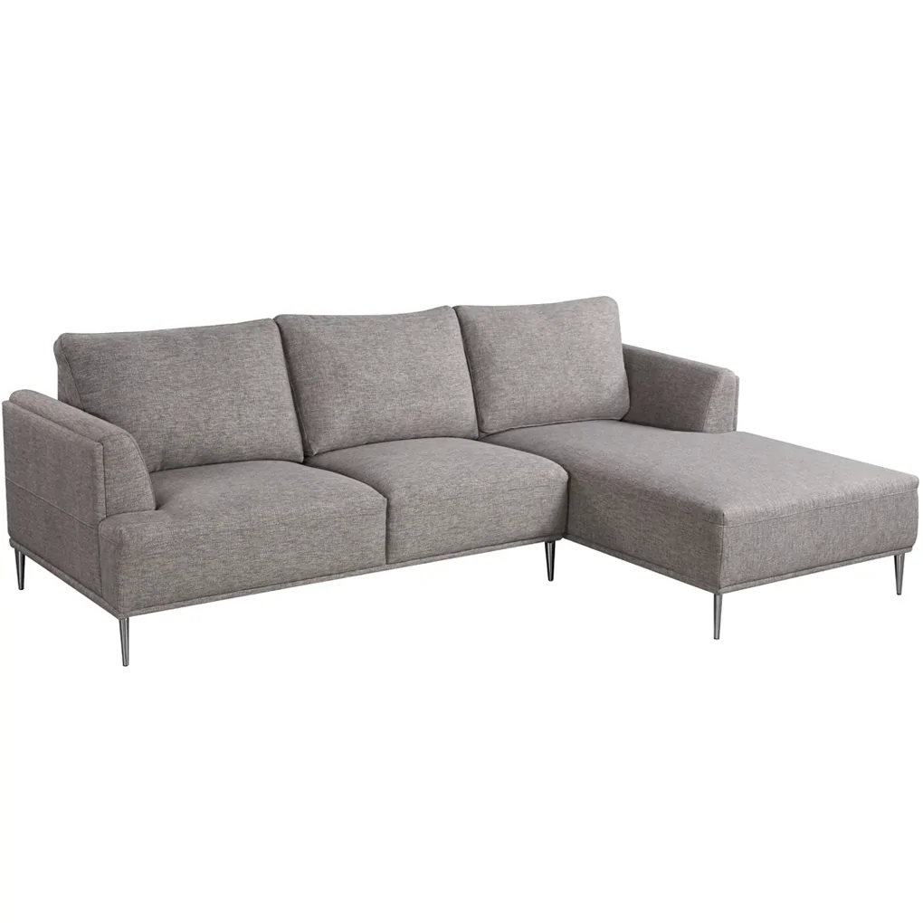 Sofa L (Góc Phải) Lion F1191 Xám Nhạt 1