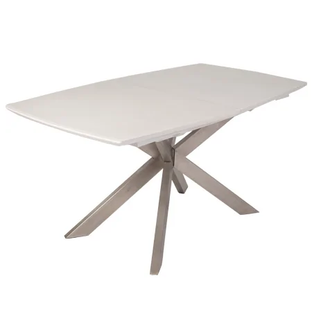 Bàn Kiếng Mở Rộng EUDORA HT6570-GN Trắng 4