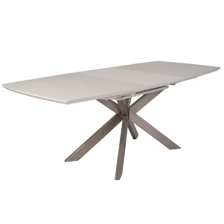 Bàn Kiếng Mở Rộng EUDORA HT6570-GN Trắng 5