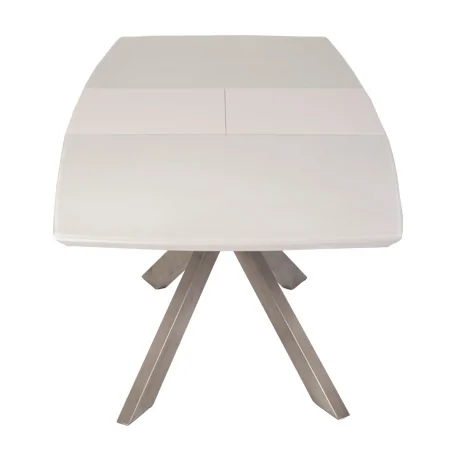 Bàn Kiếng Mở Rộng EUDORA HT6570-GN Trắng 6