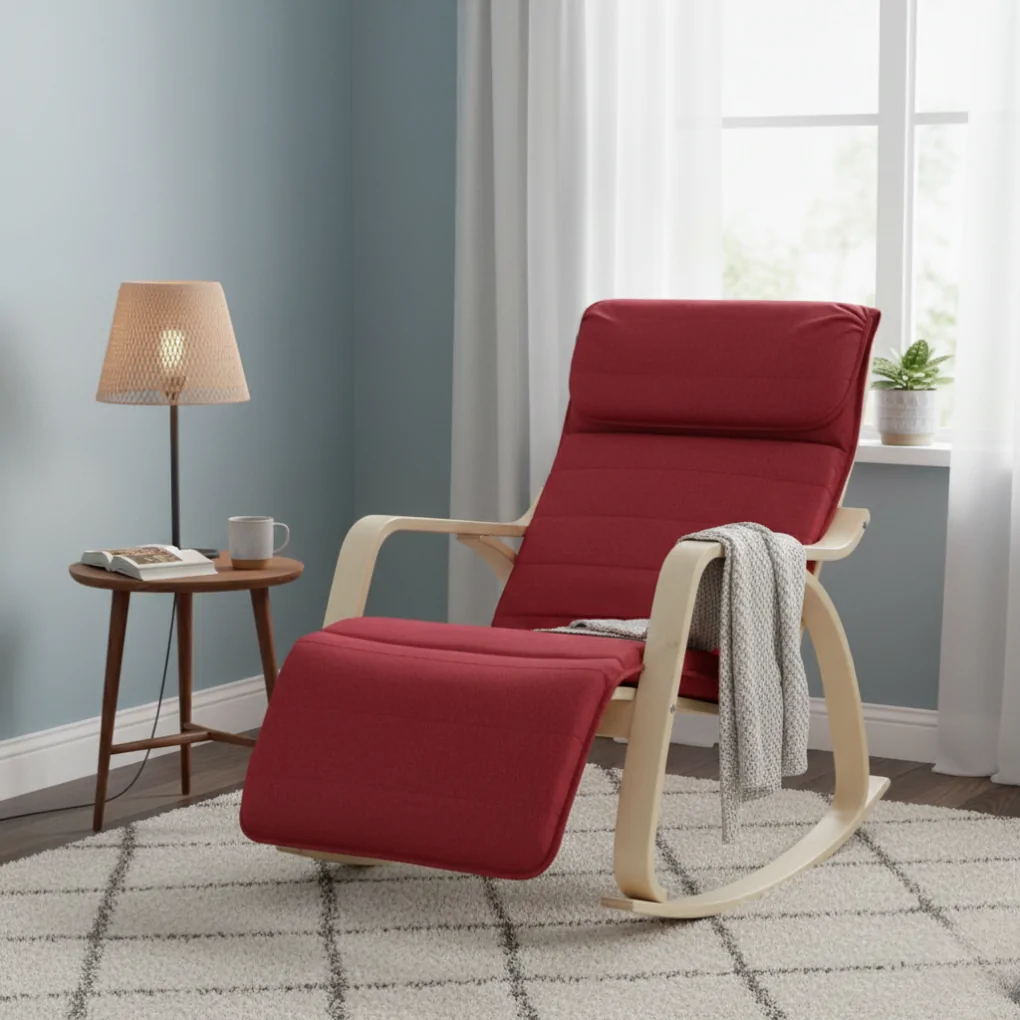 Ghế Thư Giãn Coral ECOC005R Đỏ