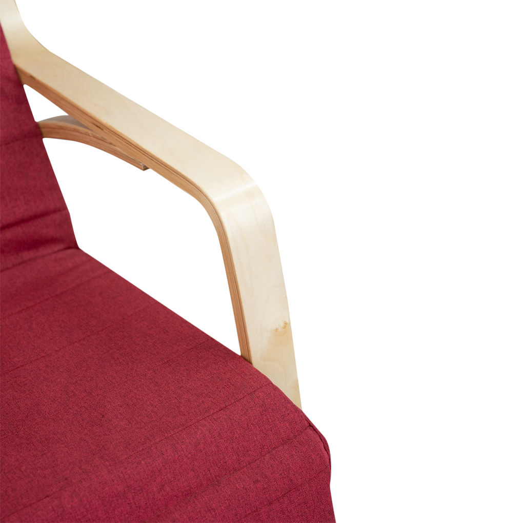 Ghế Thư Giãn Coral ECOC005R Đỏ 6