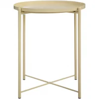 Bàn Tray Kim Loại ECOMT10 Vàng