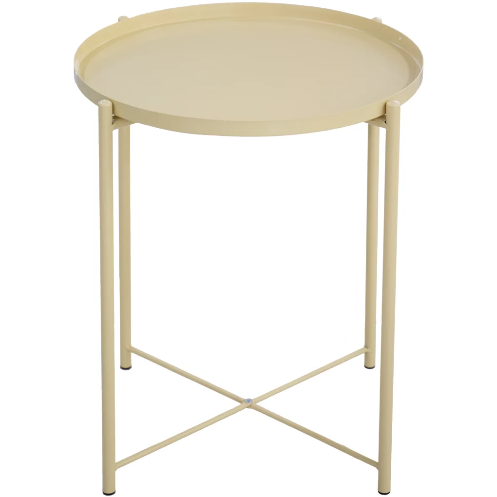 Bàn Tray Kim Loại ECOMT10 Vàng 0