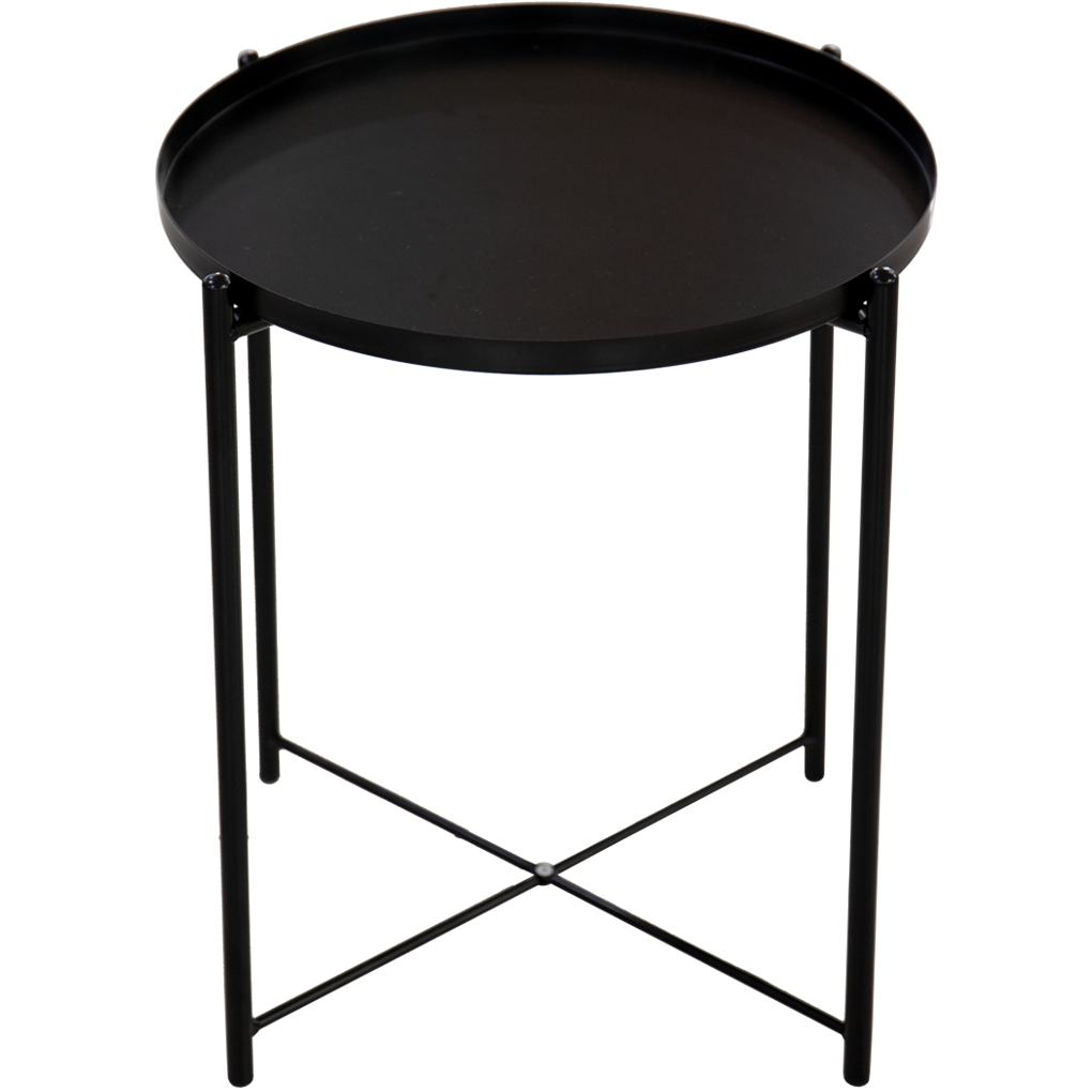 Bàn Tray Kim Loại ECOMT10 Đen 0