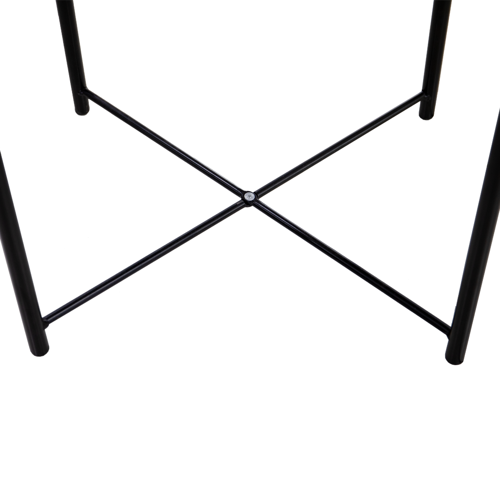 Bàn Tray Kim Loại ECOMT10 Đen 3