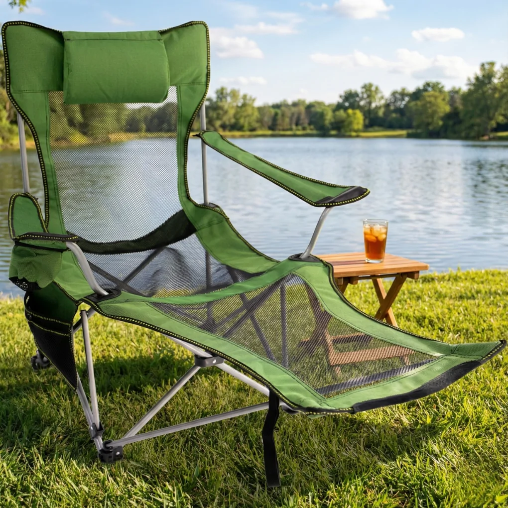 Ghế Xếp Du Lịch ECOC018 Xanh