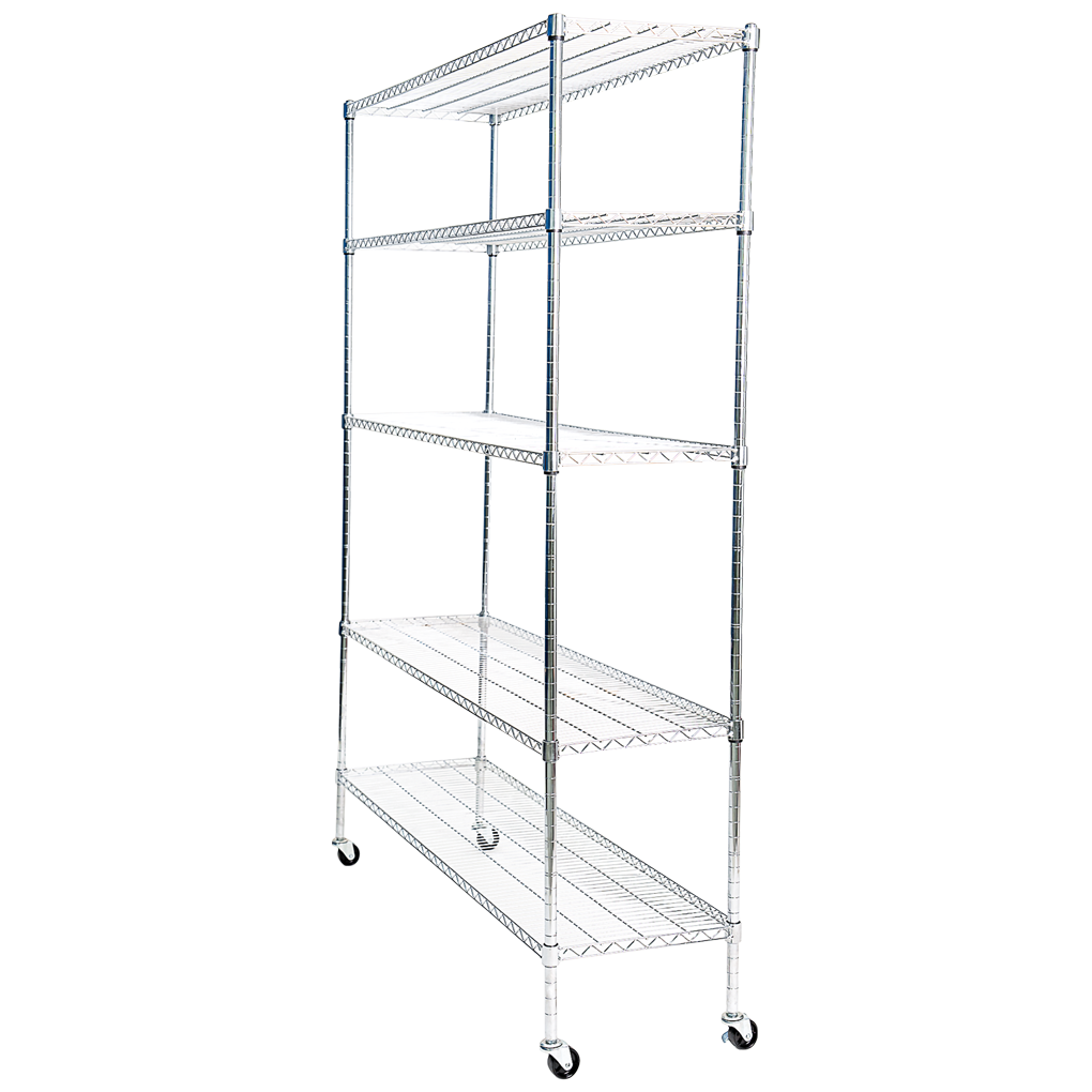 Kệ 5 Tầng Có Bánh Xe ECOST51 0