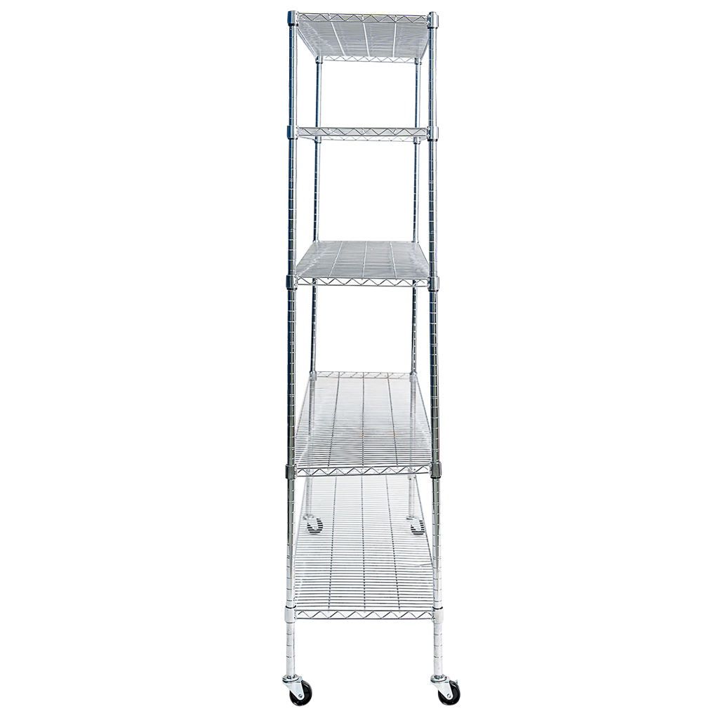 Kệ 5 Tầng Có Bánh Xe ECOST51 1