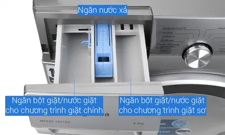 Máy Giặt Midea Inverter 9.5 Kg MFK95-1401SK 2
