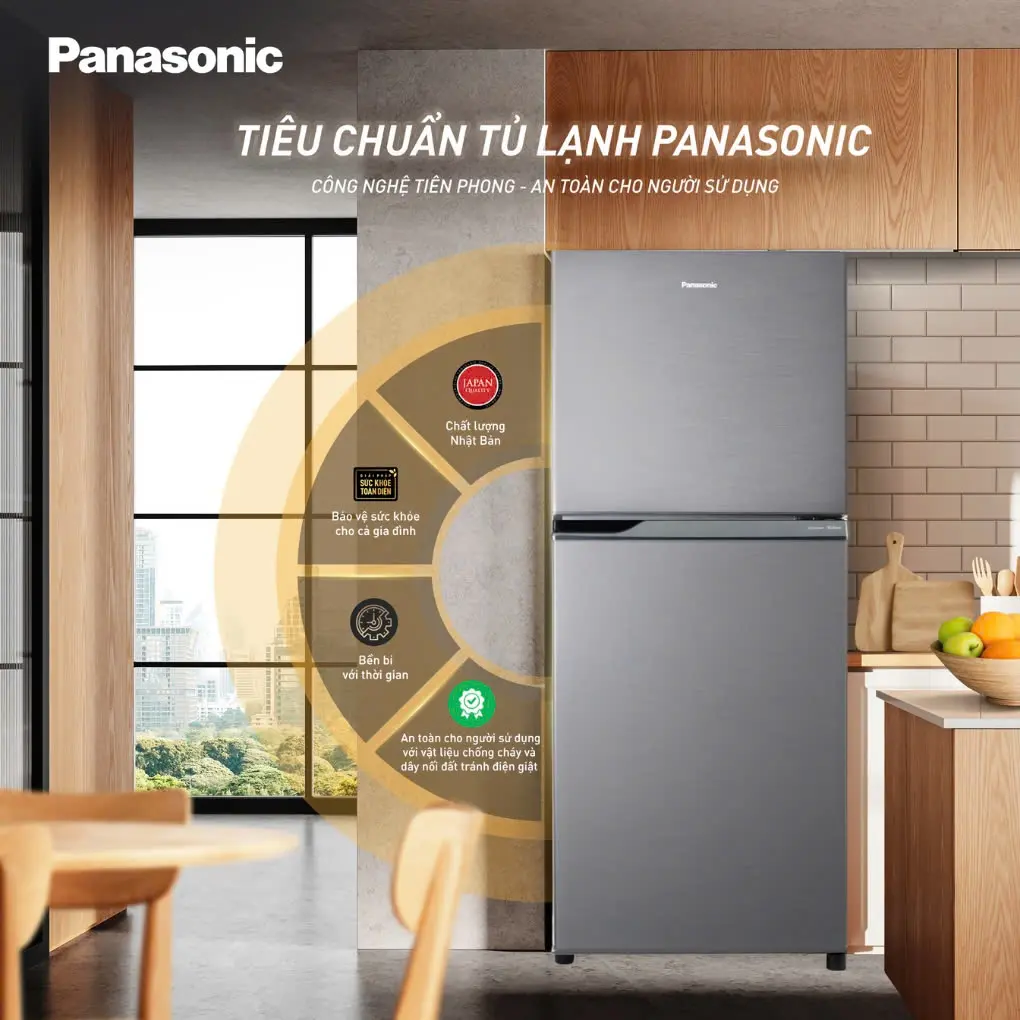 Tủ Lạnh Panasonic Inverter 234 Lít NR-TV261APSV 0