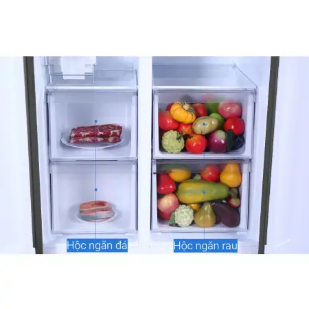 Tủ Lạnh Aqua Inverter 480 Lít AQR-S480XA (SG) 5