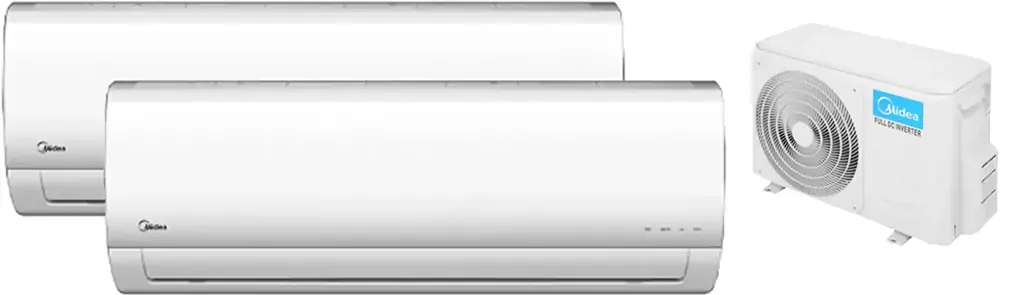 Máy lạnh Midea Multi Inverter MSAFBU-09HRD+12HRD -M2OF-18HFN1-P