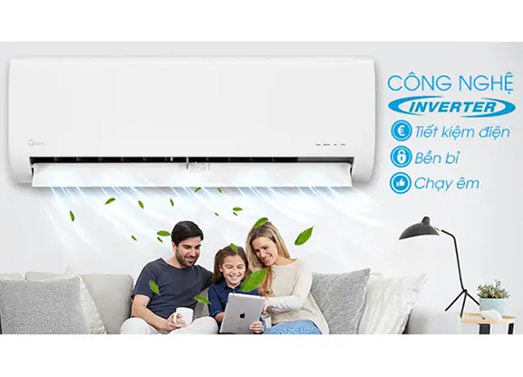 Máy lạnh Midea Multi Inverter MSAFBU-09HRD+12HRD -M2OF-18HFN1-P 3