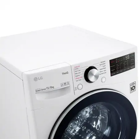 Máy Giặt Sấy LG Inverter 15/8 Kg F2515RTGW 6