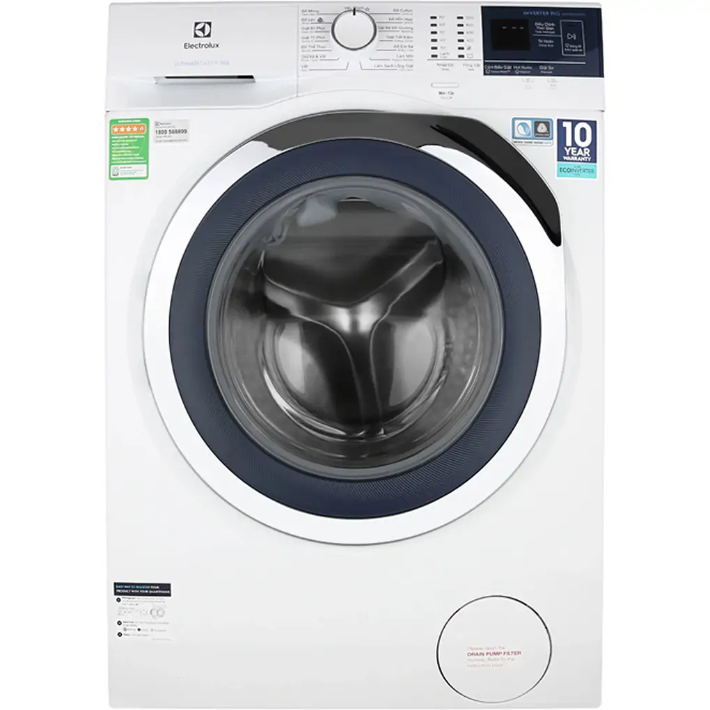 Máy Giặt Electrolux Inverter 9 Kg EWF9024BDWA