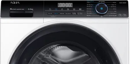 Máy Giặt Aqua Inverter 8 Kg AQD-A800F W 2