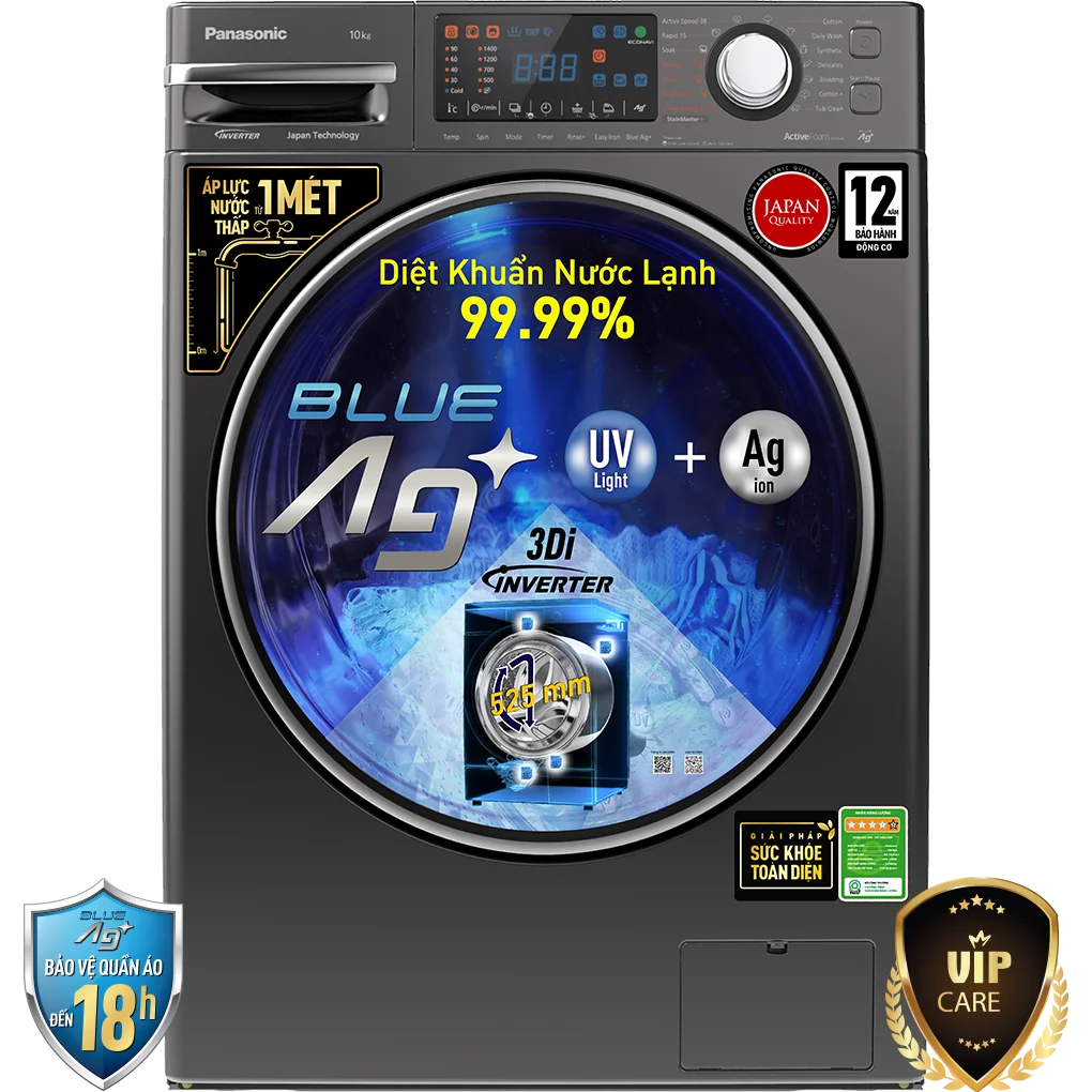 Máy Giặt Panasonic Inverter 10 Kg NA-V10FX2LVT
