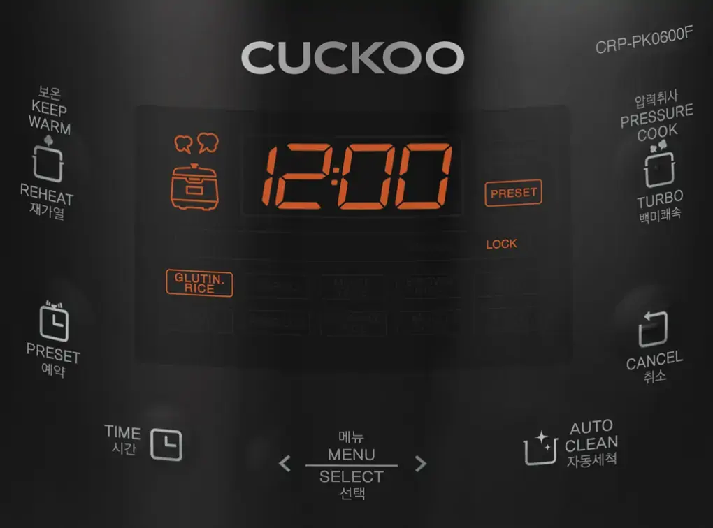 Nồi Cơm Điện Cuckoo CRP-PK0600F 1.08lít 3