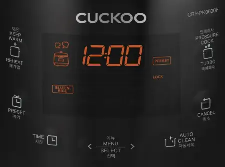 Nồi Cơm Điện Cuckoo CRP-PK0600F 1.08lít 3