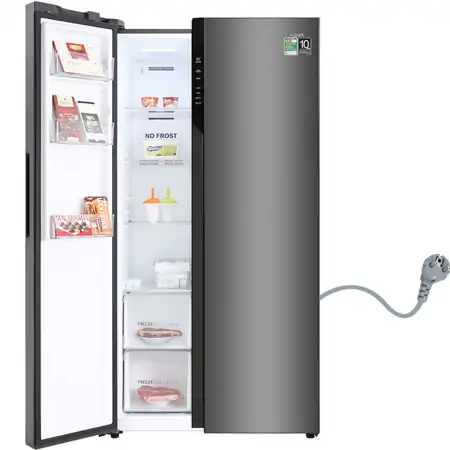 Tủ Lạnh Aqua Inverter 541 Lít AQR-S541XA (SG) 0