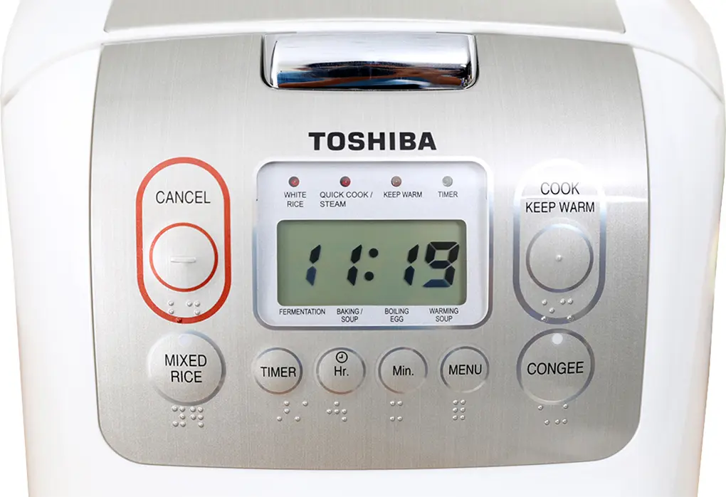 Nồi Cơm Điện Tử Toshiba RC-18NTFV(W) 1.8 Lít 1