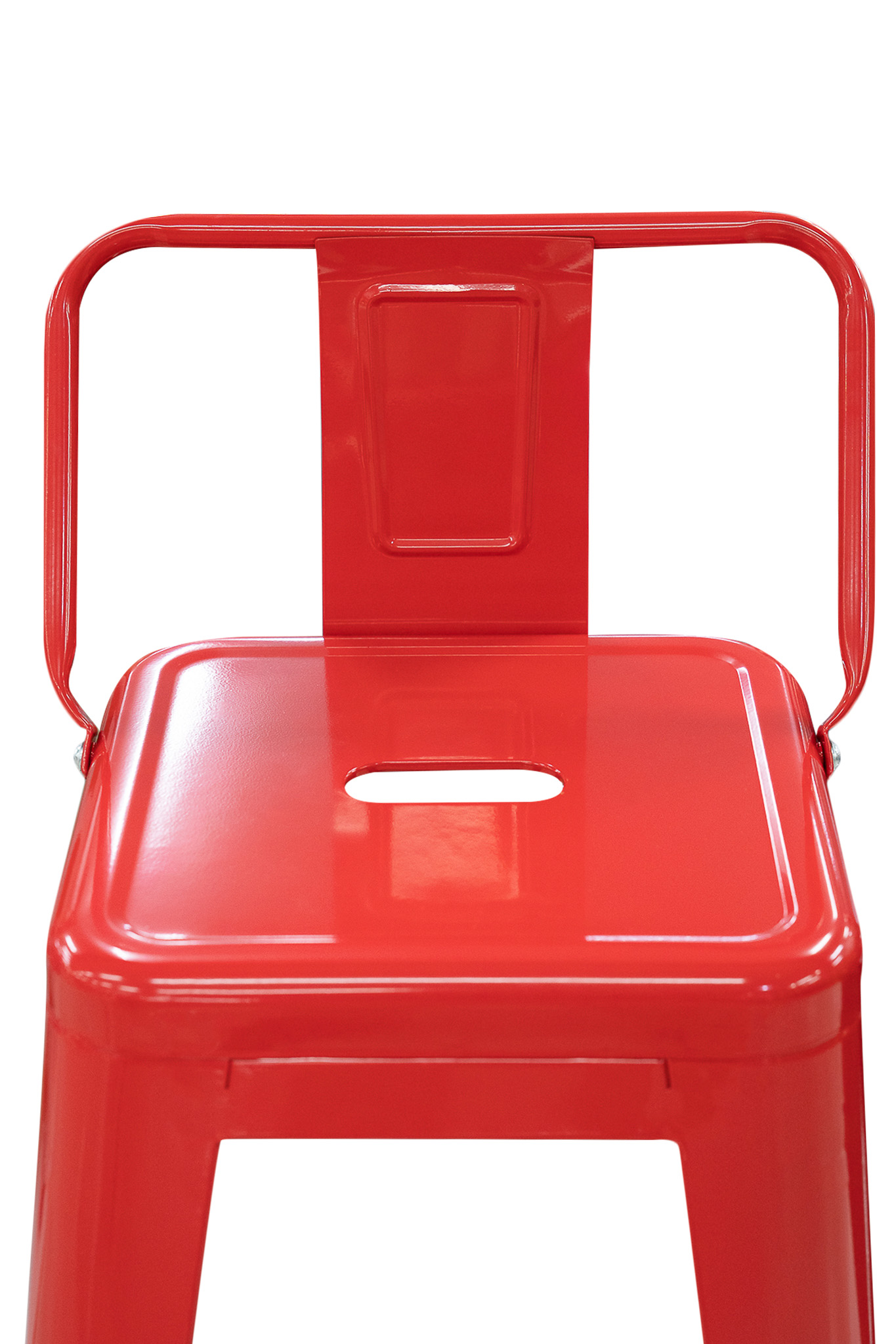 Ghế Bar D-7B Sắt 76 Cm Đỏ 8