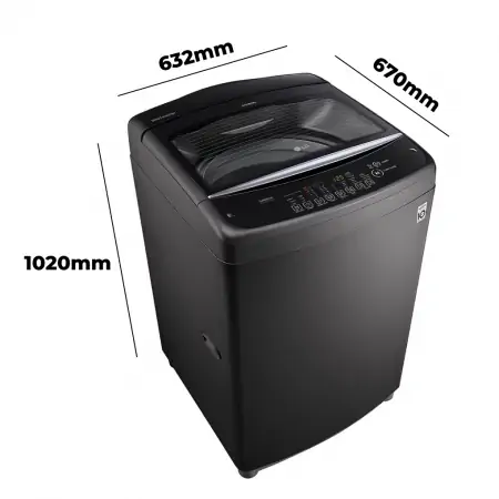 Máy Giặt LG Inverter 15.5 Kg T2555VSAB 9