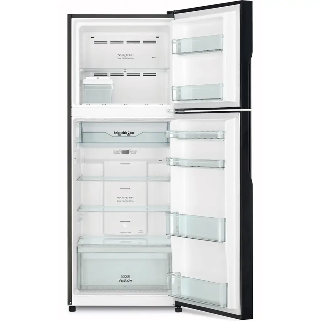 Tủ Lạnh Hitachi Inverter 366 Lít R-FVX480PGV9 GBK 0