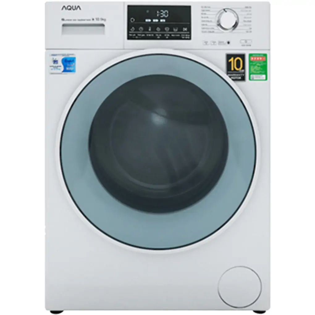 Máy Giặt Aqua Inverter 10.5 Kg AQD-D1050E (W)