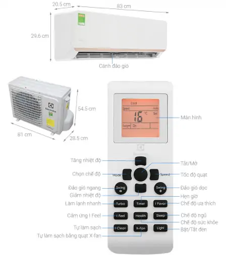 Máy lạnh Electrolux Inverter 1.5 Hp ESV12CRR-C2 3