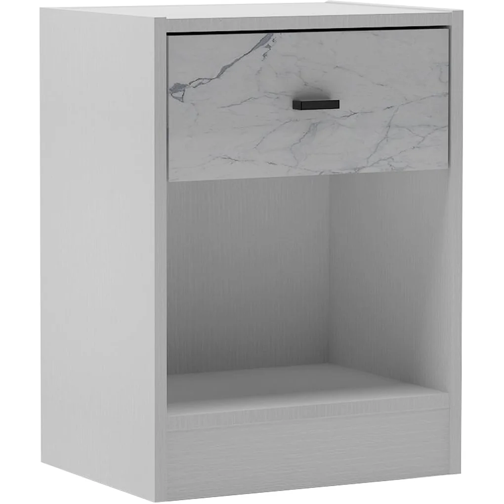 Tủ Đầu Gường Queen A2016 Trắng